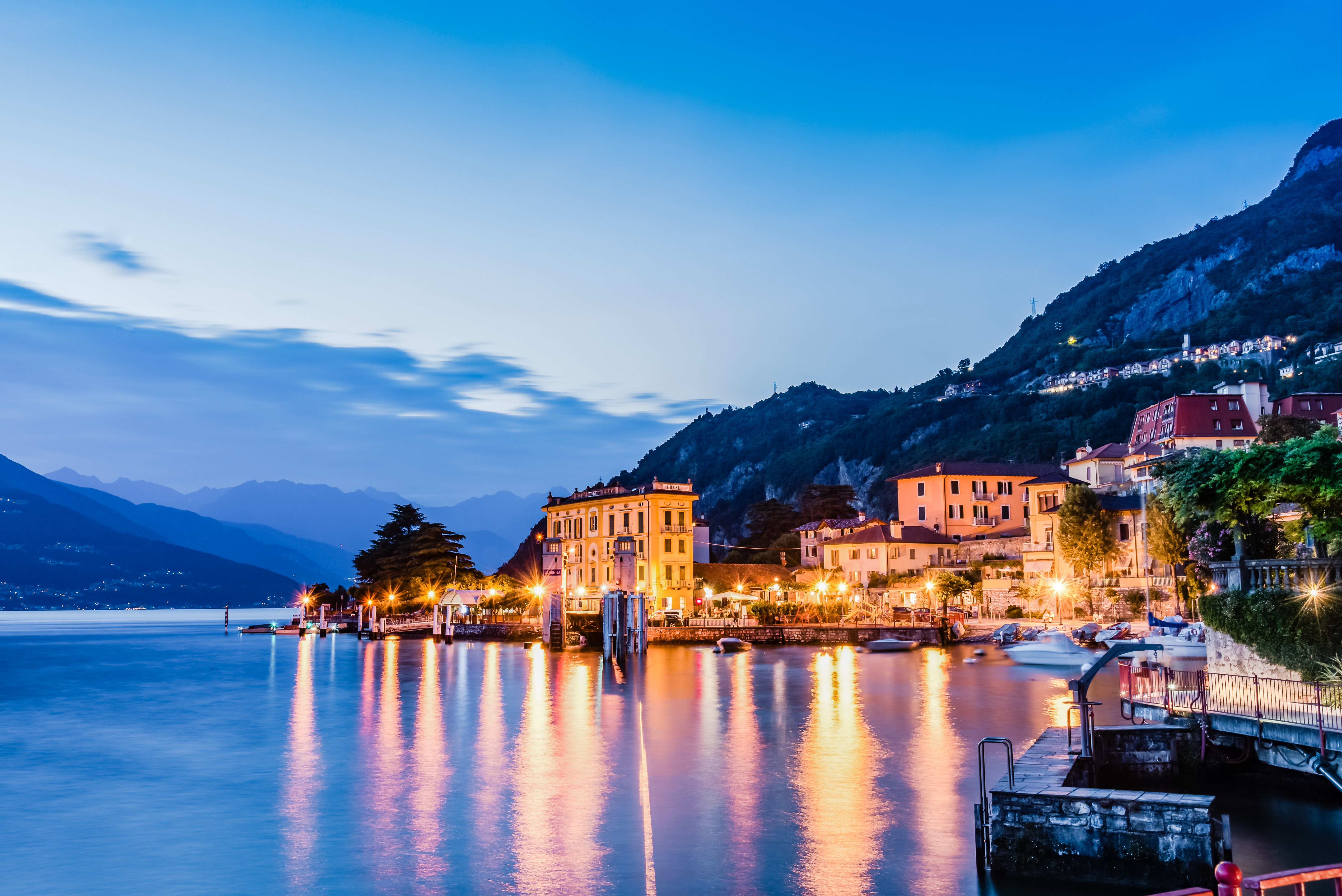 Lake Como sunset